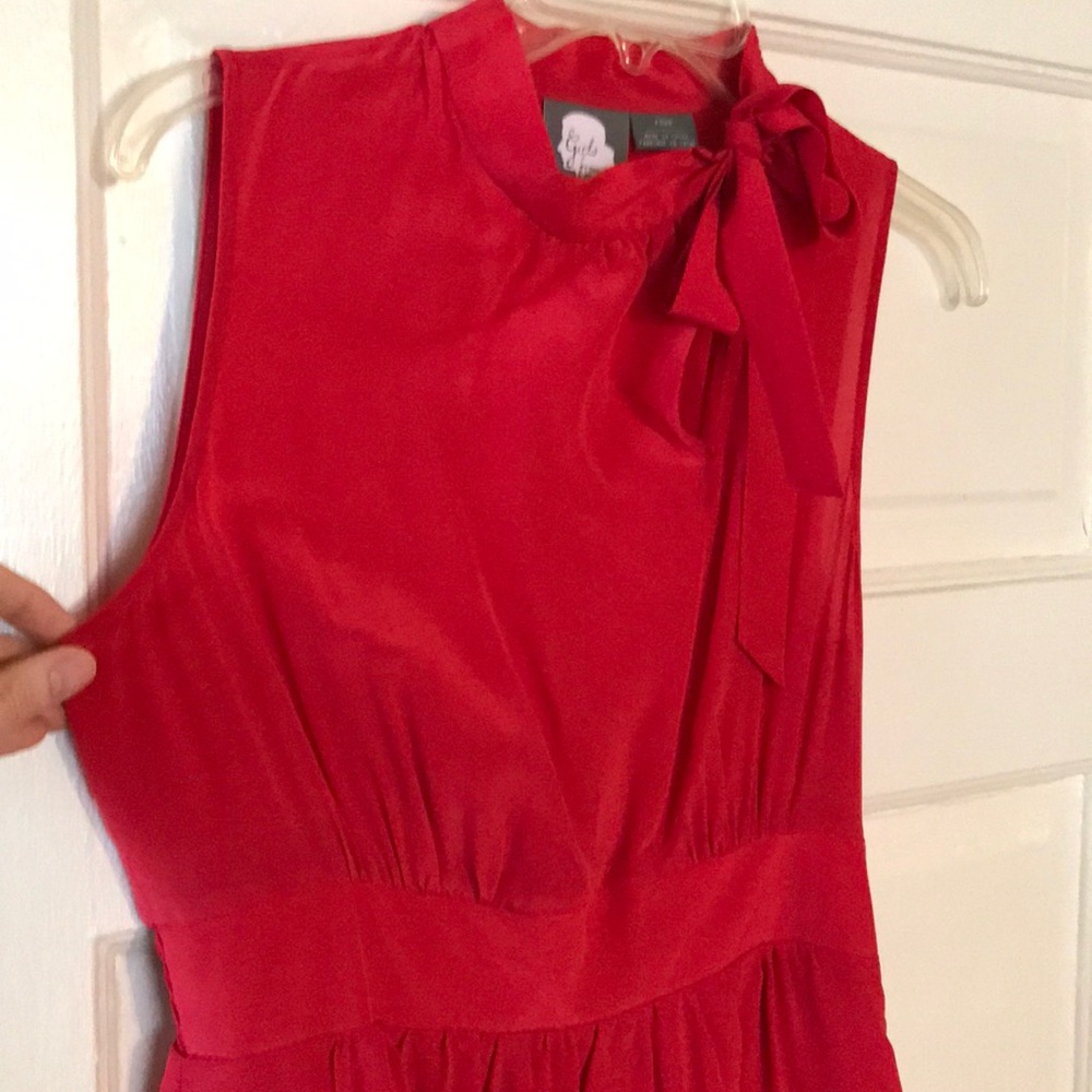 Anthropologie "Girls from Savoy"  Silk Dress - Picture 2 of 7
